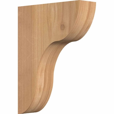 Ekena Millwork Carmel Smooth Corbel, Western Red Cedar, 3 1/2"W x 12"D x 16"H COR04X12X16CAR00SWR